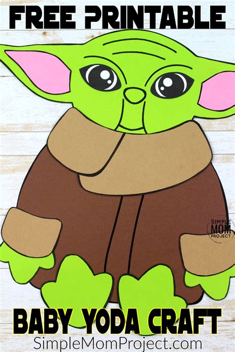 Baby Yoda Printable Template